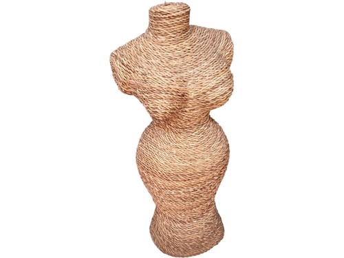 Wicker torso mannequin bust - mannequin,