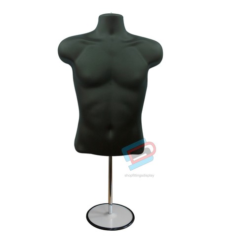 Male mannequin display half - mannequin,