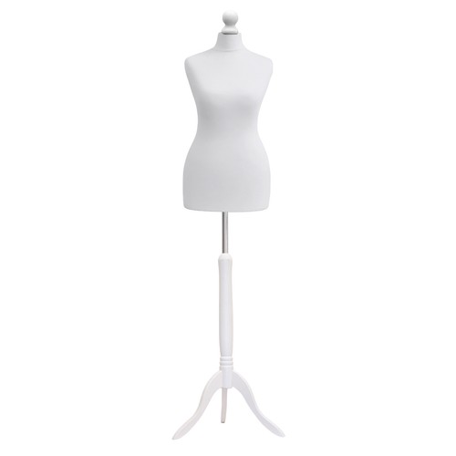 Tailors dummy bust white - tailors,