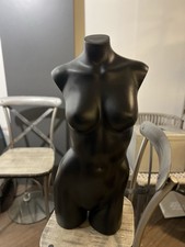 Black Female Mannequin Torso